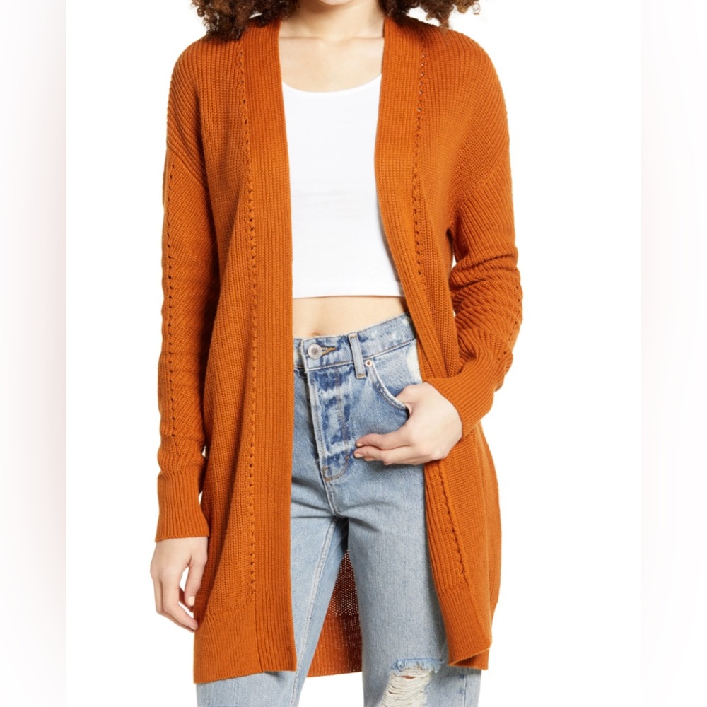 Open Stitch Cardigan